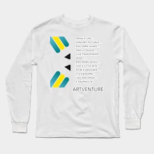 Artventure A Journey Of Designer Long Sleeve T-Shirt